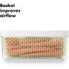 imageOXO Good Grips GreenSaver Produce Keeper  43 QtWhite5 QT