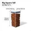 imageOXO Good Grips POP Container  44 Qt42 L Airtight Food Storage Containers60 Qt  Square  Bulk Food