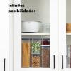 imageOXO Good Grips POP Container  44 Qt42 L Airtight Food Storage Containers60 Qt  Square  Bulk Food Pack of 4