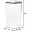imageOXO Good Grips POP Container  44 Qt42 L Airtight Food Storage Containers60 Qt  Square  Bulk Food Pack of 4