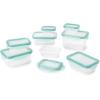 imageOXO Good Grips Smart Seal Leakproof Plastic Airtight Food Storage Container Set16 Piece