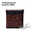 imageOXO Steel POP Container Short Rectangle 17 Qt for Brown Sugar Dried Beans and MoreGrey17 QT Coffee Container