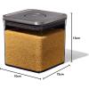 imageOXO Steel POP Container Short Rectangle 17 Qt for Brown Sugar Dried Beans and MoreGrey28 QT26 L