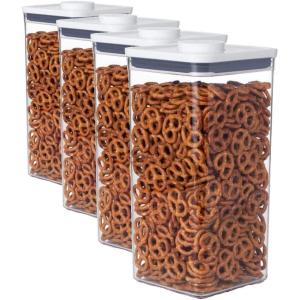 imageOXO Good Grips POP Container  44 Qt42 L Airtight Food Storage Containers60 Qt  Square  Bulk Food Pack of 4
