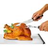 imageOXO Carving Set SoftGrip Duo Designed for Effortless Carving and Serving 2Piece Fork ampamp Knife Set  Spear Secure Cut ampamp Serve Roasted MeatCarving Set