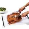 imageOXO Carving Set SoftGrip Duo Designed for Effortless Carving and Serving 2Piece Fork ampamp Knife Set  Spear Secure Cut ampamp Serve Roasted MeatFork