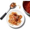 imageOXO Carving Set SoftGrip Duo Designed for Effortless Carving and Serving 2Piece Fork ampamp Knife Set  Spear Secure Cut ampamp Serve Roasted MeatSlotted Spoon