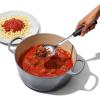 imageOXO Carving Set SoftGrip Duo Designed for Effortless Carving and Serving 2Piece Fork ampamp Knife Set  Spear Secure Cut ampamp Serve Roasted MeatSlotted Spoon