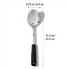 imageOXO Carving Set SoftGrip Duo Designed for Effortless Carving and Serving 2Piece Fork ampamp Knife Set  Spear Secure Cut ampamp Serve Roasted MeatSpoon