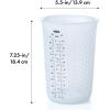 imageOXO Good Grips 3 Piece Squeeze ampamp Pour Silicone Measuring Cup Set4 Cup