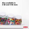 imageOXO Good Grips 50 Qt POP Large Cookie Jar  Airtight Food Storage for Cookies and MoreLarge Jar  5 Qt