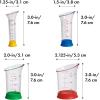 imageOXO Good Grips 7Piece Nesting Measuring Beaker Set Multicolored4Piece
