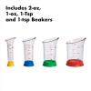 imageOXO Good Grips 7Piece Nesting Measuring Beaker Set Multicolored4Piece