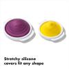 imageOXO Good Grips Cut ampamp Keep Reusable Silicone Onion SaverOnionLemon Saver Set