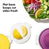 imageOXO Good Grips Cut ampamp Keep Reusable Silicone Onion SaverOnionLemon Saver Set