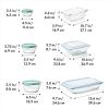 imageOXO Good Grips Glass Pie Plate with Lid14 piece