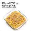 imageOXO Good Grips Glass Pie Plate with Lid2 QT