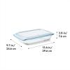 imageOXO Good Grips Glass Pie Plate with Lid3 QT