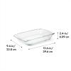 imageOXO Good Grips Glass Pie Plate with Lid3 QT