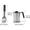 imageOXO Good Grips Grilling Tools Basting Pot and Brush Black