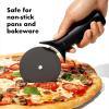 imageOXO Good Grips NEW Large 4Inch Pizza Wheel and CutterNonStick Pizza Cutter