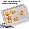 imageOXO Good Grips NonStick Pro Ceramic Coated Metal Bakeware 9 x 13 Cake Pan  Storm BlueBiscuit