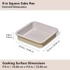 imageOXO Good Grips NonStick Pro Ceramic Coated Metal Bakeware 9 x 13 Cake Pan  Storm BlueBiscuit