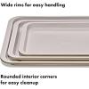 imageOXO Good Grips NonStick Pro Ceramic Coated Metal Bakeware 9 x 13 Cake Pan  Storm BlueBiscuit