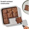 imageOXO Good Grips NonStick Pro Ceramic Coated Metal Bakeware 9 x 13 Cake Pan  Storm BlueBiscuit