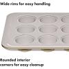imageOXO Good Grips NonStick Pro Ceramic Coated Metal Bakeware 9 x 13 Cake Pan  Storm BlueBiscuit