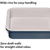 imageOXO Good Grips NonStick Pro Ceramic Coated Metal Bakeware 9 x 13 Cake Pan  Storm BlueStorm Blue