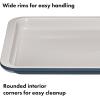 imageOXO Good Grips NonStick Pro Ceramic Coated Metal Bakeware 9 x 13 Cake Pan  Storm BlueStorm Blue