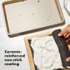 imageOXO Good Grips NonStick Pro Round Cake Pan 9 InchJelly Roll Pan 10 x 15