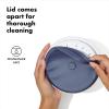imageOXO Good Grips Round POP 203 Piece Graduated Set 15 33 52 qt included White3 pack  06 L Pack of 4