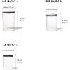 imageOXO Good Grips Round POP 203 Piece Graduated Set 15 33 52 qt included White3 pack  15  33  52 qt