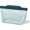 imageOXO Good Grips Silicone Reusable Bag  StandUp Half Gallon 64 oz  LagoonLagoon