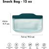 imageOXO Good Grips Silicone Reusable Bag  StandUp Half Gallon 64 oz  LagoonLagoon