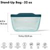 imageOXO Good Grips Silicone Reusable Bag  StandUp Half Gallon 64 oz  LagoonLagoon