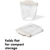 imageOXO Good Grips Silicone Reusable Bag  StandUp Half Gallon 64 oz  LagoonOat