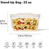imageOXO Good Grips Silicone Reusable Bag  StandUp Half Gallon 64 oz  LagoonOat