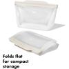 imageOXO Good Grips Silicone Reusable Bag  StandUp Half Gallon 64 oz  LagoonOat