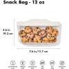 imageOXO Good Grips Silicone Reusable Bag  StandUp Half Gallon 64 oz  LagoonOat
