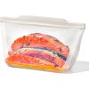 imageOXO Good Grips Silicone Reusable Bag  StandUp Half Gallon 64 oz  LagoonOat