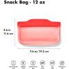 imageOXO Good Grips Silicone Reusable Bag  StandUp Half Gallon 64 oz  LagoonWatermelon