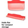 imageOXO Good Grips Silicone Reusable Bag  StandUp Half Gallon 64 oz  LagoonWatermelon