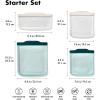 imageOXO Good Grips Silicone Reusable Bags  4 Piece Lunch Set  OatLagoonStarter Set