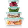 imageOXO Good Grips Smart Seal Airtight Container 12 Piece Glass Container Set12Piece