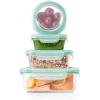 imageOXO Good Grips Smart Seal Airtight Container 12 Piece Glass Container Set12Piece