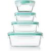 imageOXO Good Grips Smart Seal Airtight Container 12 Piece Glass Container Set12Piece
