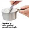 imageOXO Good Grips Stainless Steel Measuring Cups and Spoons 8Piece Set 4 Cups and 4 SpoonsCups